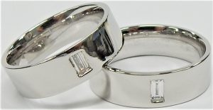 Oxidized Spinner Grooved Wedding Ring New .925 Sterling Silver Band Sizes 7-13 