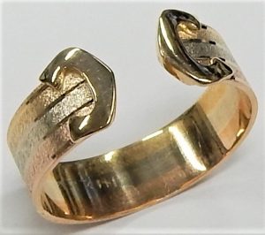 price per each, 2 available  in varying sizes Gold Heart Abundant Love bracelet