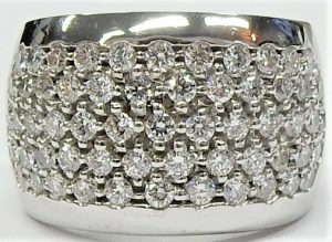 2 ct Triangle Ring Vintage Top Russian Quality CZ Extra Brilliant Size 9 