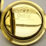 e8101.1 Omega 18kt pocket watch chronograph
