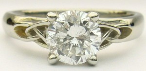 e8249 0.97ct Celtic solitaire