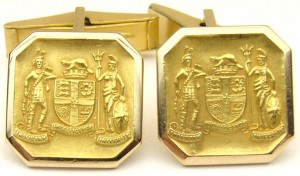 e8525 Toronto Coat of Arms BIRKS cufflinks