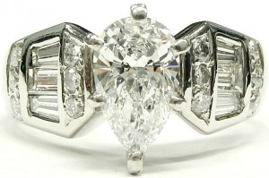 e8147 1.20ct. VS2-D GIA cert. 1162065430 ring