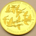 Canada goose coin