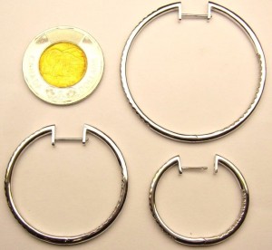 custom hoop earrings