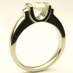 e8795.1 custom made 0.50ct. diamond solitaire