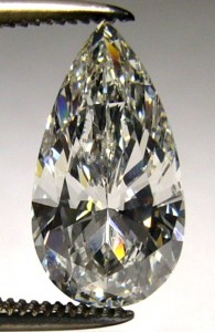 e8863 pear shaped 2.01ct SI2-I GIA certified diamond