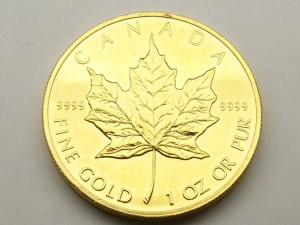 e8968 Fine gold Canadian $50.00 coin