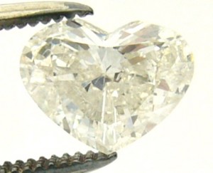 e3117 heart shape 1.00ct. I1-I diamond