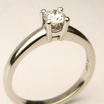 e9034 BIRKS diamond ring platinum