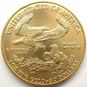 e9233.1 US 1oz gold coin $50.00