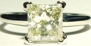 e9351 1.19ct. I1-LM princess cut