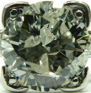 e9476 0.75ct. I2-F diamond ring platinum