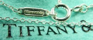 Tiffany cable link sterling silver necklace