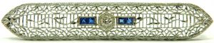 e10133-art-deco-platinum-14-karat-diamond-sapphire-brooch-001