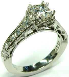 e10274 Tacori HT2515PR Firemark platinum diamond ring 003