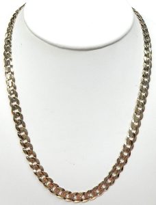 Chunky Gold Chains Handle 24mm 27mm Silver Shiny Curb -  in 2023