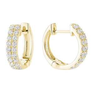 Diamond Earrings
14 Karat Yellow Diamond Earrings
Gram Weight 3.09
36 Center Diamonds Shape: Round 0.66