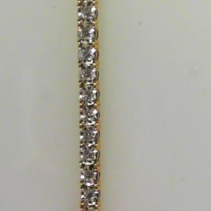 Diamond Bracelets 
14 Karat Yellow Diamond Bracelet Length: 7in 
 
68 Center Diamonds Shape: Round 1