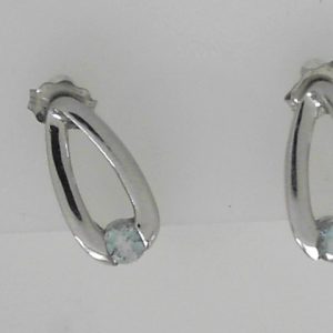Estate Earrings With Aquas
10 Karat White Aquas Earrings
Gram Weight 1.64
2 Center Aquas Shape: Round