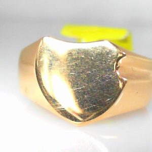 Yellow 14 Karat Polished Band Estate Ring
Size: 6
Gram Weight 5.1 gr