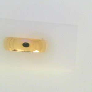 Yellow 14 Karat Polished Band Ring
Size: 6.5
Gram Weight 5.94 gr