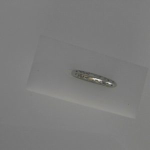 White Platinum Filigree Band Ring Width 3.7 mm
Size: 6.5
Gram Weight 3.71 gr