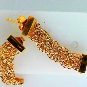 Yellow 10 Karat Polished Drop Earring
Gram Weight 2.72 gr