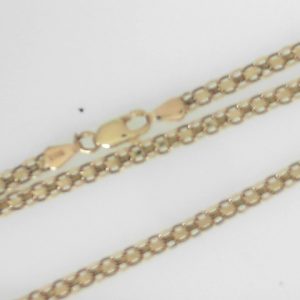 Yellow 14 Karat Polished Fancy Link Estate Chain
Length 19 in
Gram Weight 7.96 gr