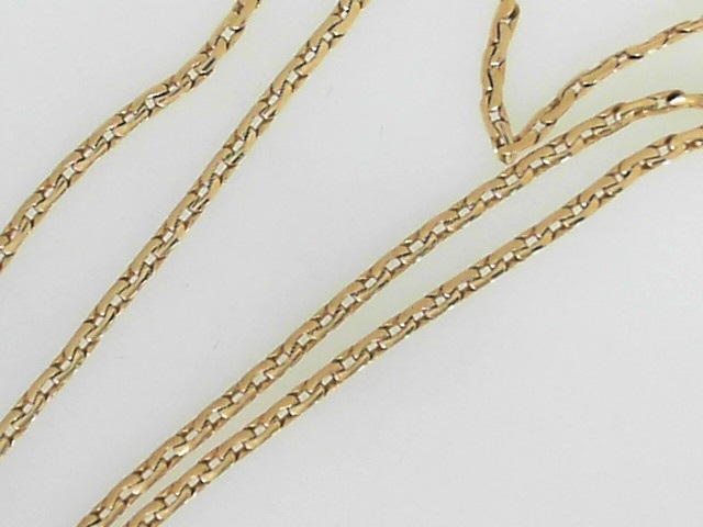 Yellow 14 Karat Polished Width 1.7 mm
Length 18 in
Gram Weight 4.61 gr