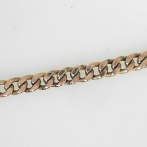 Yellow 9 Karat Polished Cable Link Estate Bracelet
Length 8 in
Gram Weight 6.48 gr