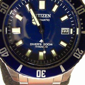 Citizen Watch Co. of Canada NB6021-68L Watch
Titanium Grey Bracelet Deployment Grey