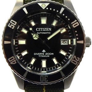 Citizen Watch Co. of Canada NB6021-17E Watch
Titanium Black Rubber Buckle