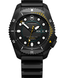 Victorinox Swiss Army 241997 Automatic Watch
Titanium Black Rubber Buckle