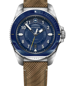 Victorinox Swiss Army 241980.1 Automatic Watch
StainlessSteel White Strap Deployment Brown Wood