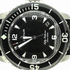 Gents Estate Watch BlancPain Divers 2021
Vendor Style #: 5015 12B30 B52A Fifty Fathoms 301
45 Titanium Strap
Dial:Black Arabic Index
Box Included/Papers Not Included
Condition Like New
1 Year Warranty