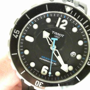 Tissot SeaStar PowerMatic 80 T066407A
Gents Estate Watch - Misc SeaStar Divers
Vendor Style #: Tissot
StainlessSteel Strap
Dial:Black
Box Included/Papers Included
Condition
1 Year Warranty