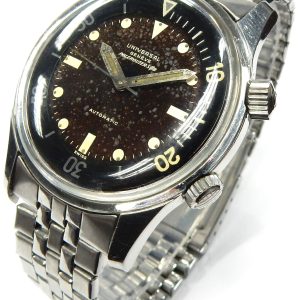 Polar router universal geneve diver watch automatic 20369-1  serial #2229999 dial damage oxidized