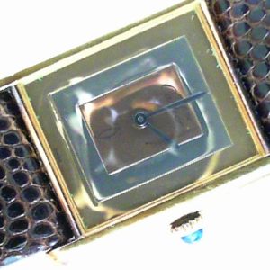 Mixed Estate Watch Cartier Dress 1983
Vendor Style #: 001-42713-002 must de Cartier 6 162350
23.5mm x 30.8mm Gold Plated Strap 
Dial:Tri-colour
Box Not Included/Papers Included
Condition good
1 Year Warranty