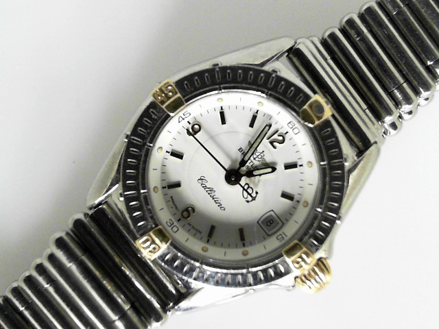 Ladies Breitling Callistino stainless steel with 18kt. bezel riders B52045 SN 16719 no box or papers
Estate Watch - Breitling Dress
Vendor Style #: B52045 16719
18K/Stainless Steel Bracelet
Dial:
Box Not Included/Papers Not Included
Condition
1