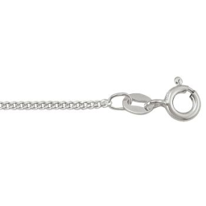 Sterling Silver Polished Curb Chain
Length 16 in
Gram Weight 2.39 gr