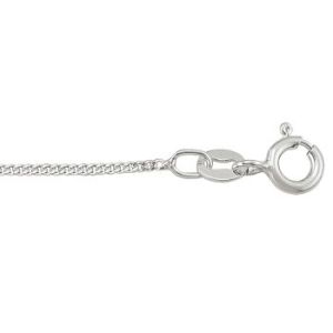White Silver Polished Curb Chain
Length 18 in
Gram Weight 1.96 gr