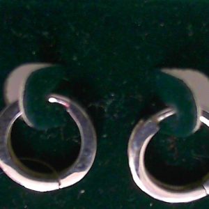 Estate Diamond Earrings 
10 Karat White Estate Diamond Earrings 
Gram Weight 2.3