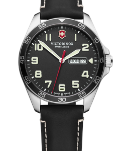 Victorinox Swiss Army 241846 Quartz Watch
StainlessSteel White Strap Black