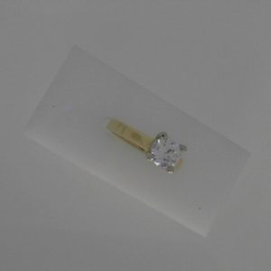 Yellow/White 14 Karat Polished Contemporary Remount 
Size: 6.25 
Gram Weight 4.6 gr