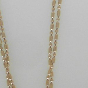 Yellow 18 Karat Polished Fancy Link Chain 
Length 16 in 
Gram Weight 4.5 gr