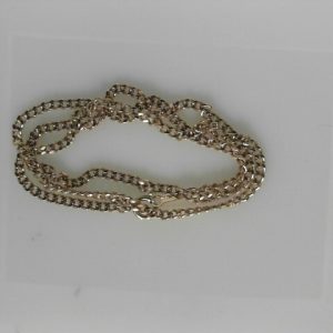 Yellow 10 Karat Polished Curb Estate Chain Width 2.5 mm 
Length 17 in 
Gram Weight 6.27 gr
