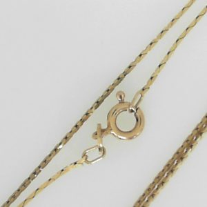 Yellow 14 Karat Polished Fancy Link Estate Chain
Length 16 in
Gram Weight 2.62 gr