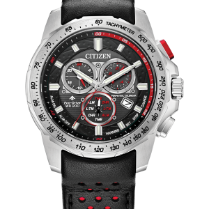 Citizen Watch Co. of Canada BL5570-01E M ECO Watch
StainlessSteel White Strap Black/Red