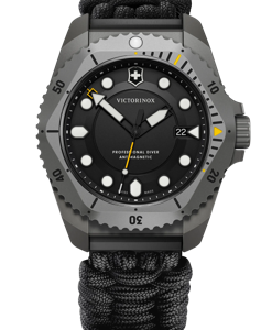 Victorinox Swiss Army 241993.1 Watch
Titanium Black Strap Buckle Black